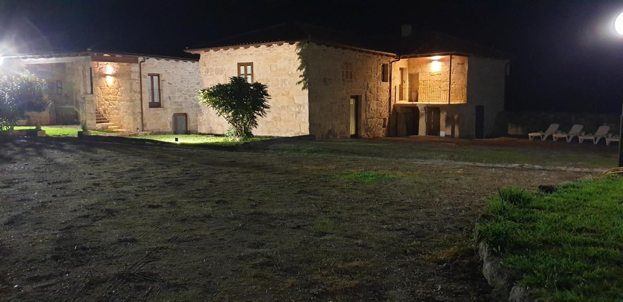 Casa Rural Rectoral Santa Baia Boimorto  Rom bilde